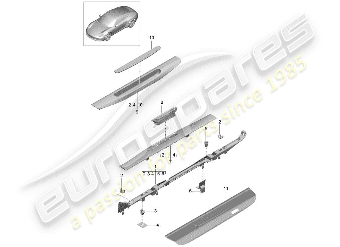 part diagram containing part number 99155598262
