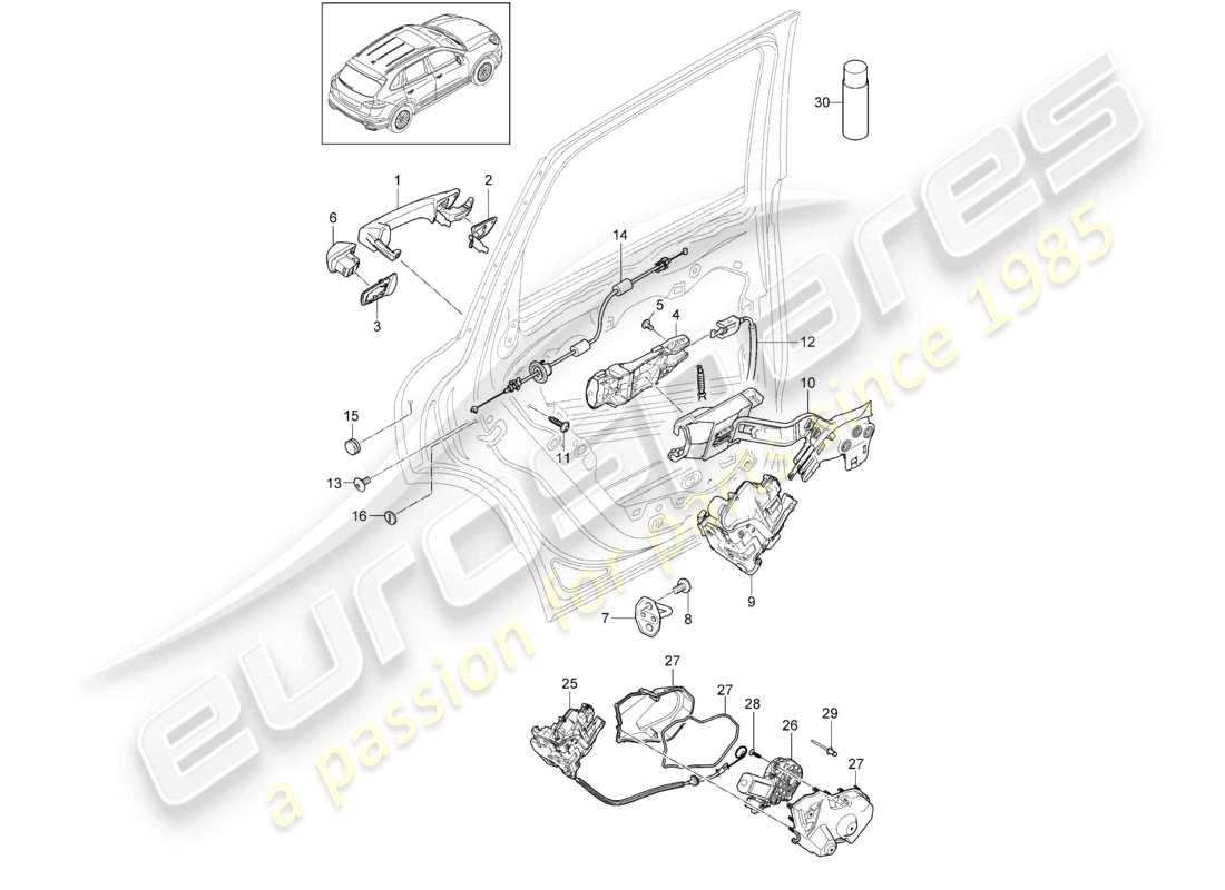 part diagram containing part number 95853301501