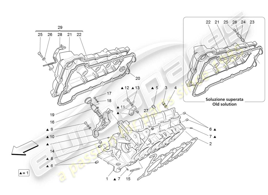 part diagram containing part number 303886