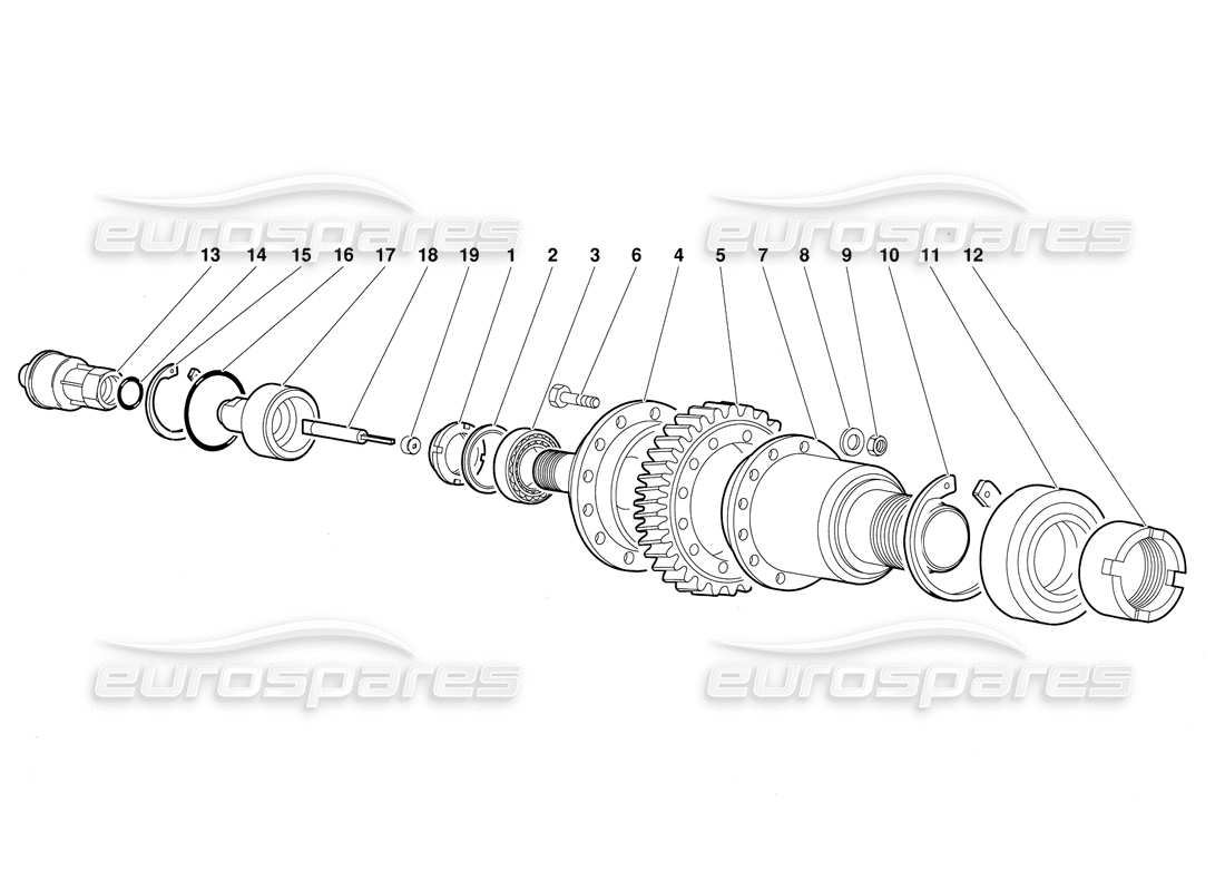 lamborghini diablo (1991) speedometer sender parts diagram