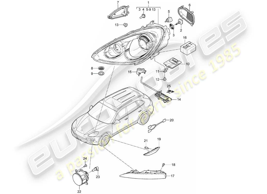 part diagram containing part number 95863152000