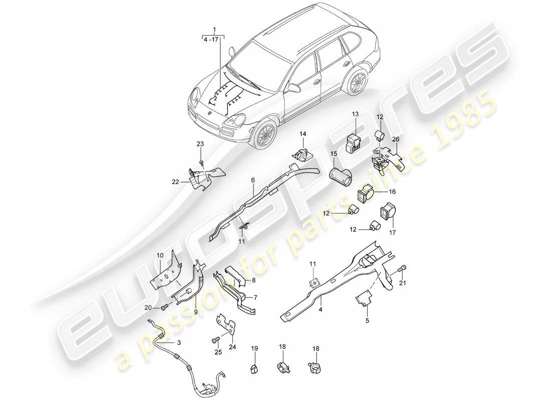 part diagram containing part number 94860713000