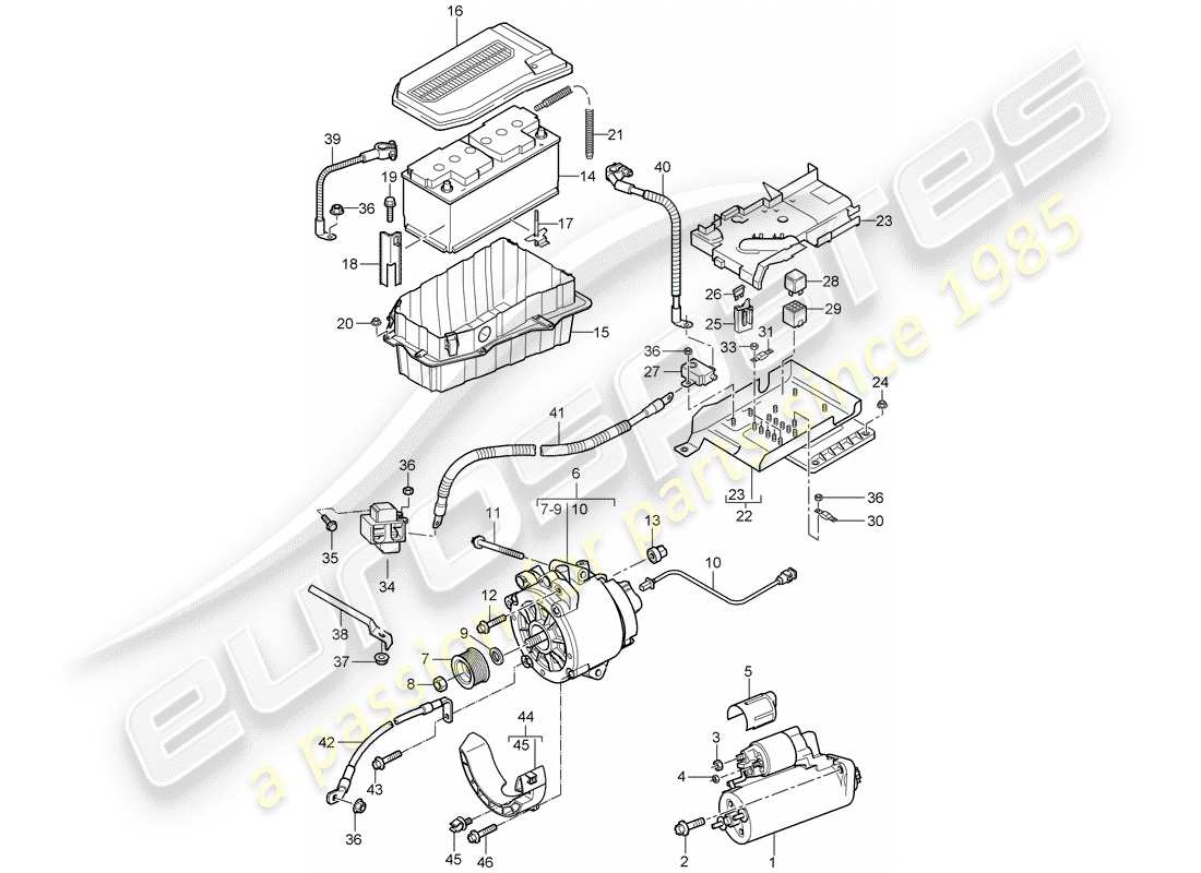 part diagram containing part number 955603119 x