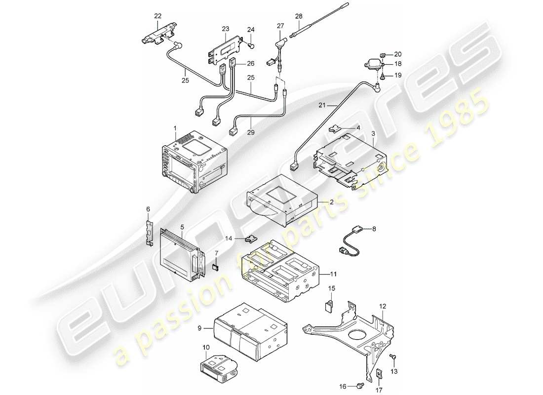 part diagram containing part number 99764533422