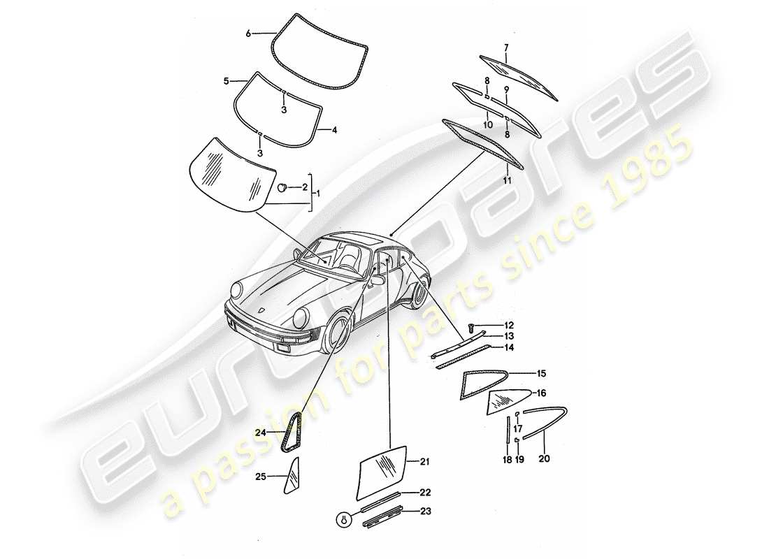 part diagram containing part number 91154101126