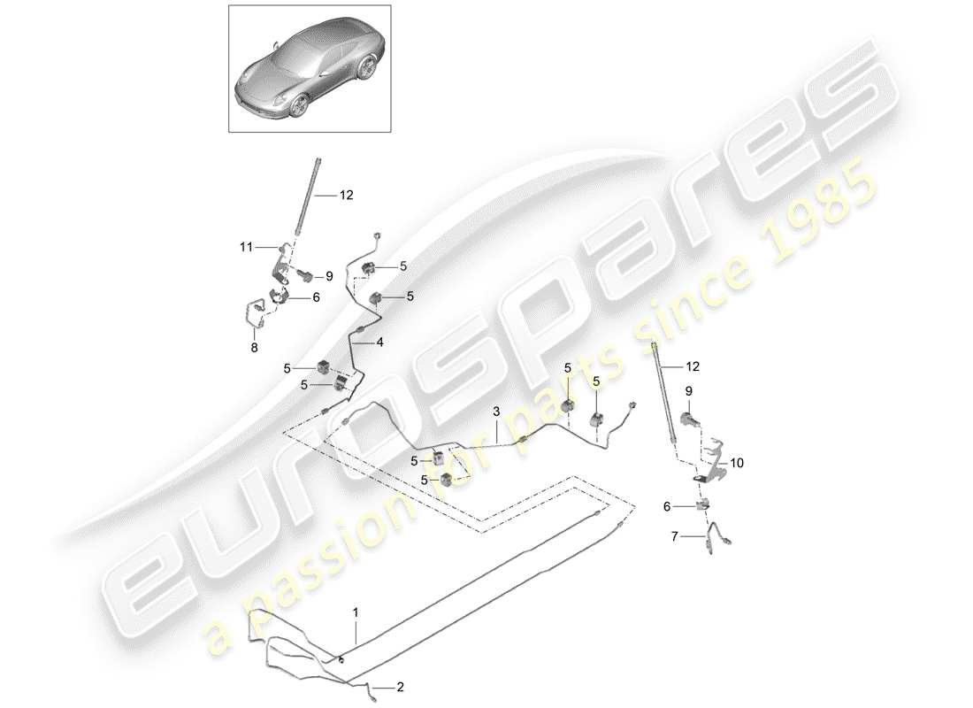 part diagram containing part number 99135519005