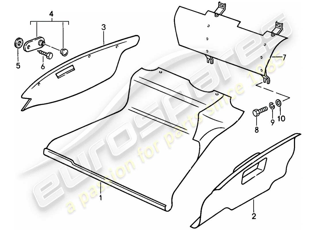 part diagram containing part number 91155104513