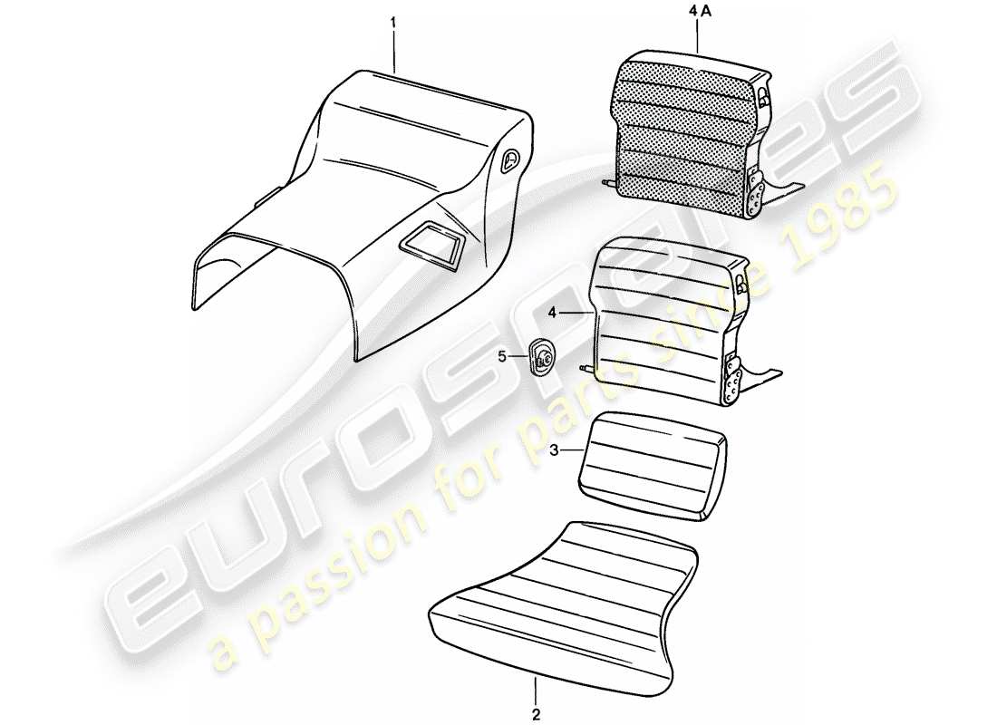 a part diagram from the porsche 1979 (928) parts catalogue
