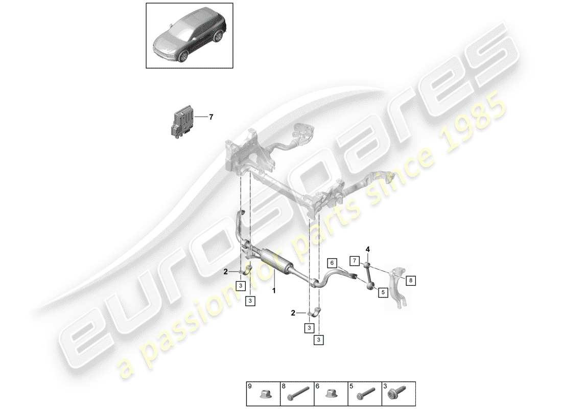 part diagram containing part number 971907156s