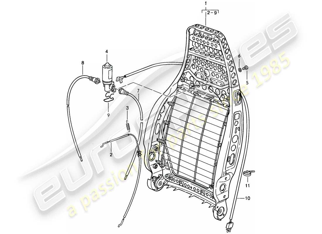 part diagram containing part number 92852161702