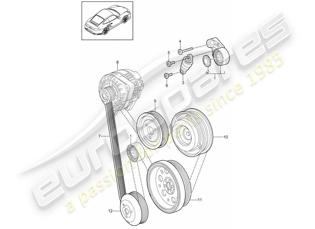 part diagram containing part number 99907341201