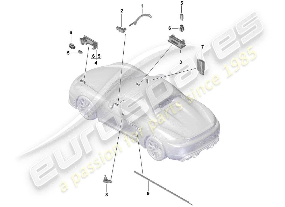 part diagram containing part number 9p1947409