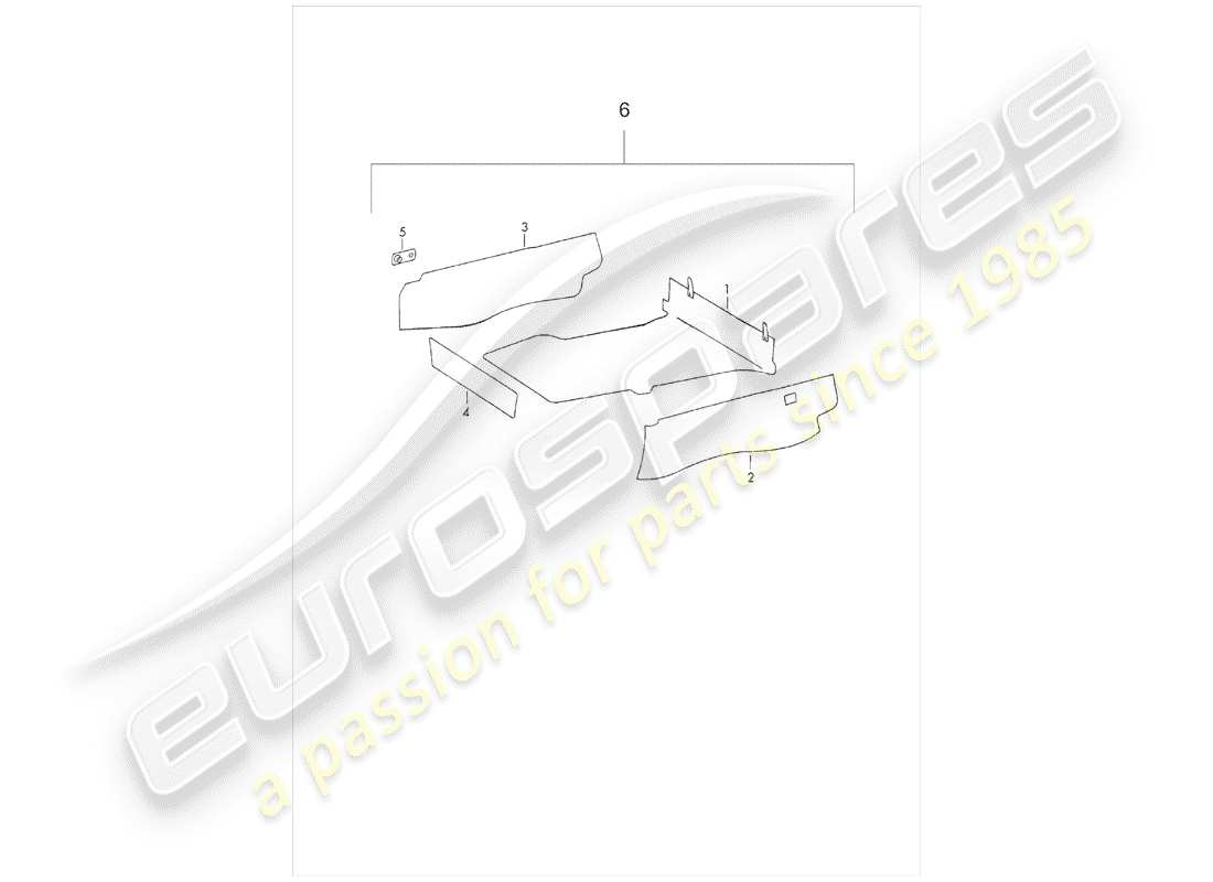 VIEW PARTS DIAGRAMS FROM THE PORSCHE 911 PARTS CATALOGUE a part diagram from the porsche 911 parts catalogue