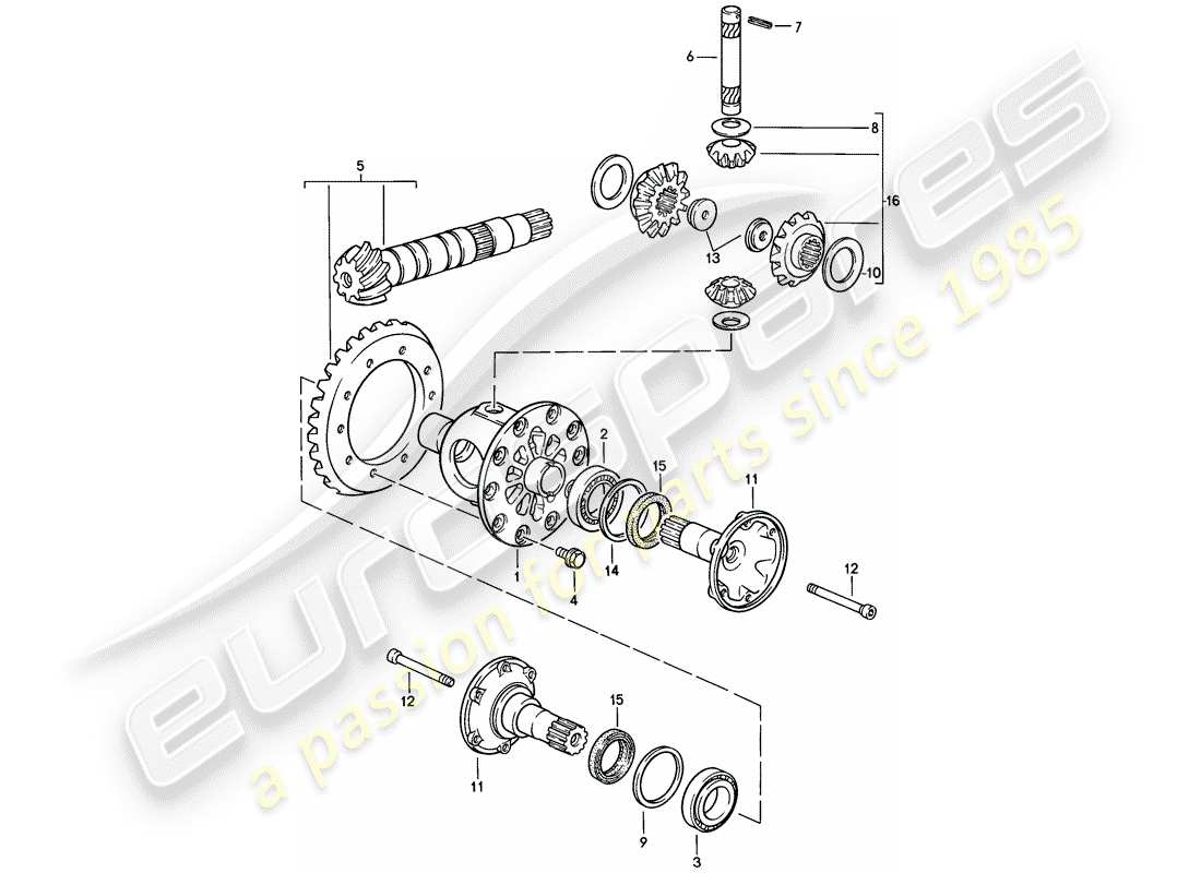 part diagram containing part number 016598081a