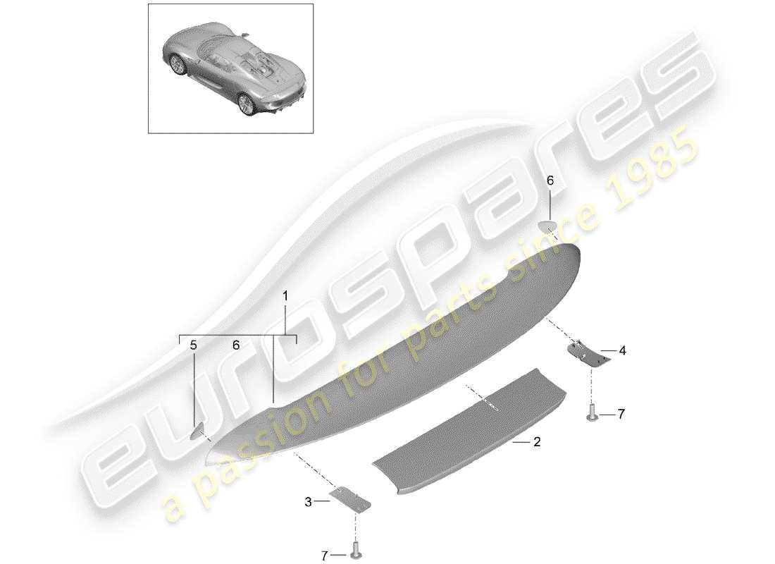 part diagram containing part number 91850426101