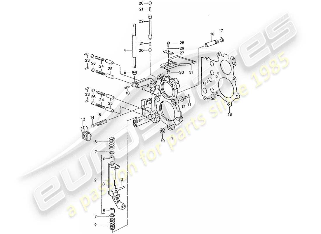 part diagram containing part number 95030393000