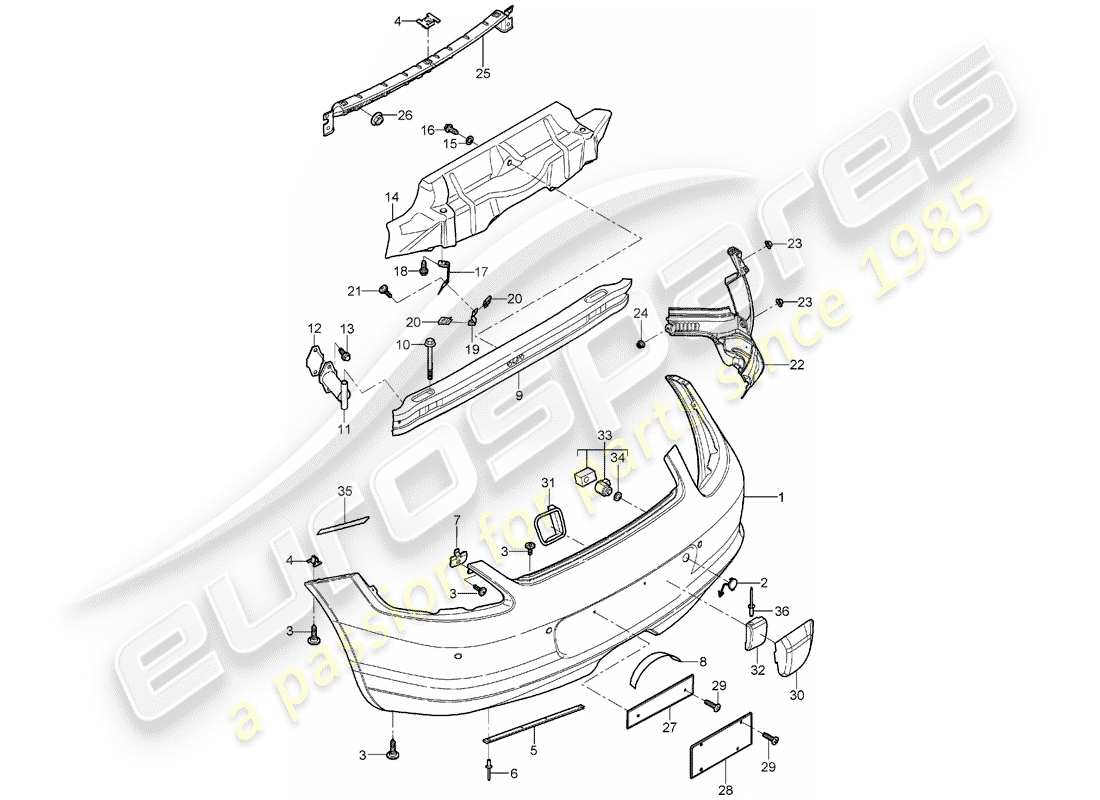 part diagram containing part number 98750541132