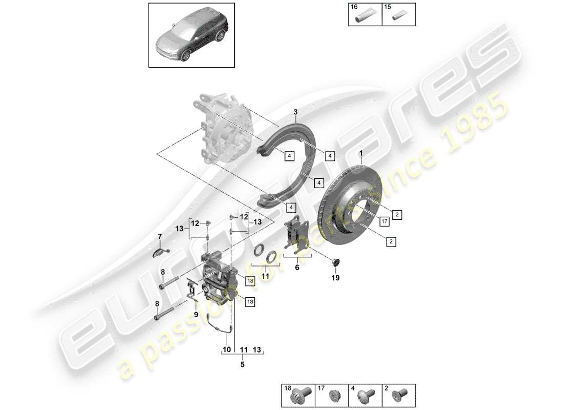 part diagram containing part number 9y0615424af