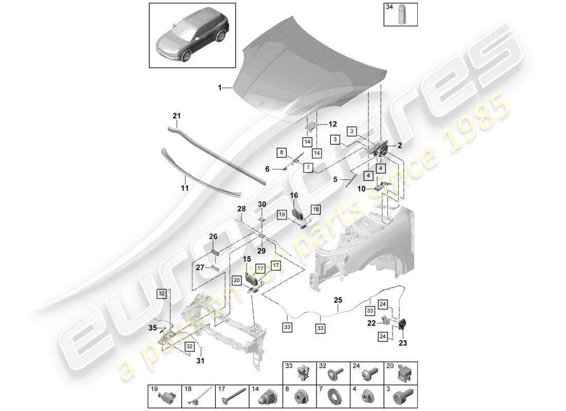 part diagram containing part number wht000425