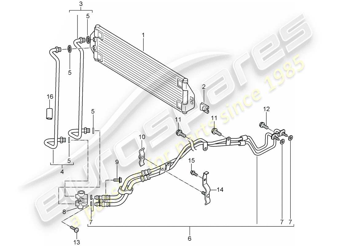 part diagram containing part number 95530701703