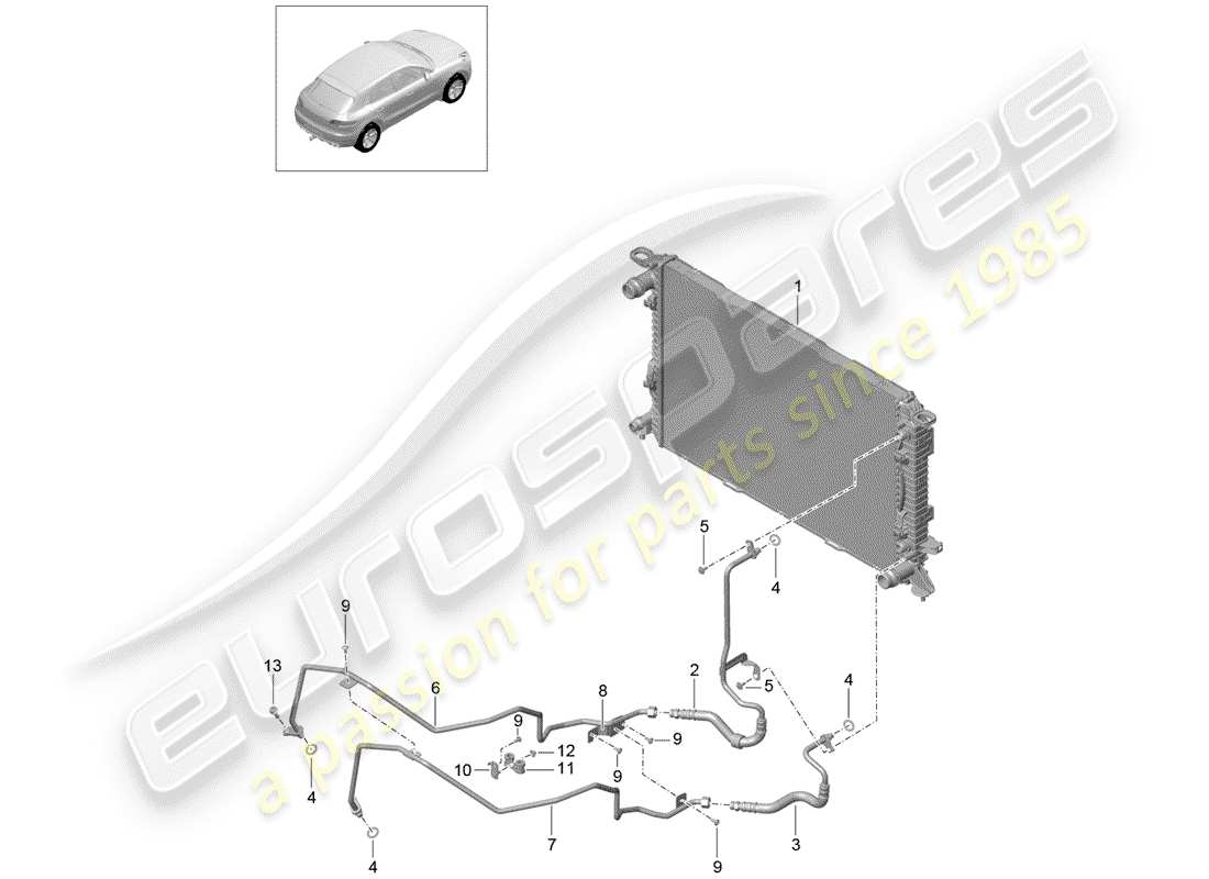 part diagram containing part number 8r0317825p