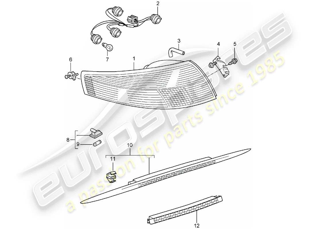 part diagram containing part number 99763105101