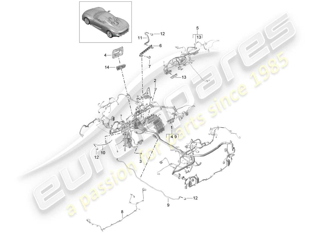 part diagram containing part number 91861210111