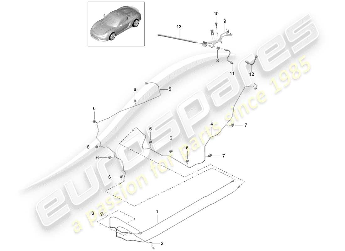 part diagram containing part number 98135558104