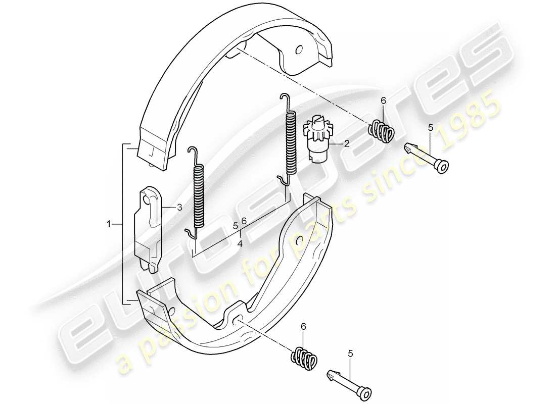 part diagram containing part number 95535207300