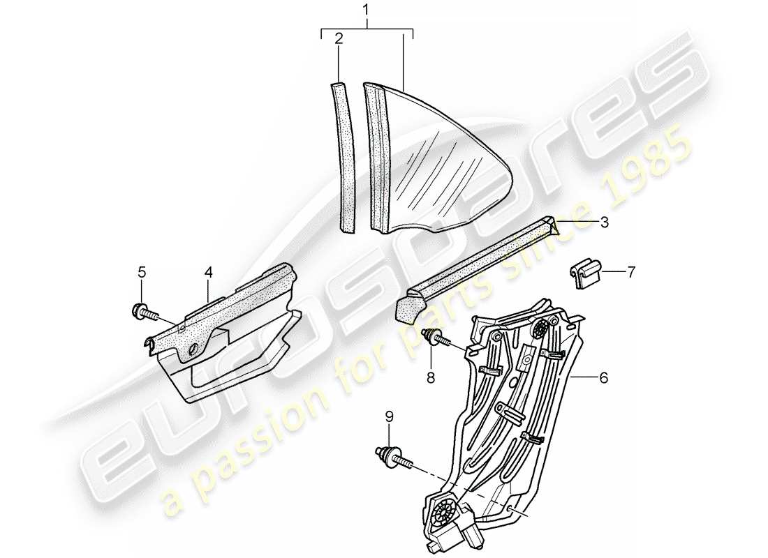 VIEW PARTS DIAGRAMS FROM THE PORSCHE 997 PARTS CATALOGUE a part diagram from the porsche 997 parts catalogue