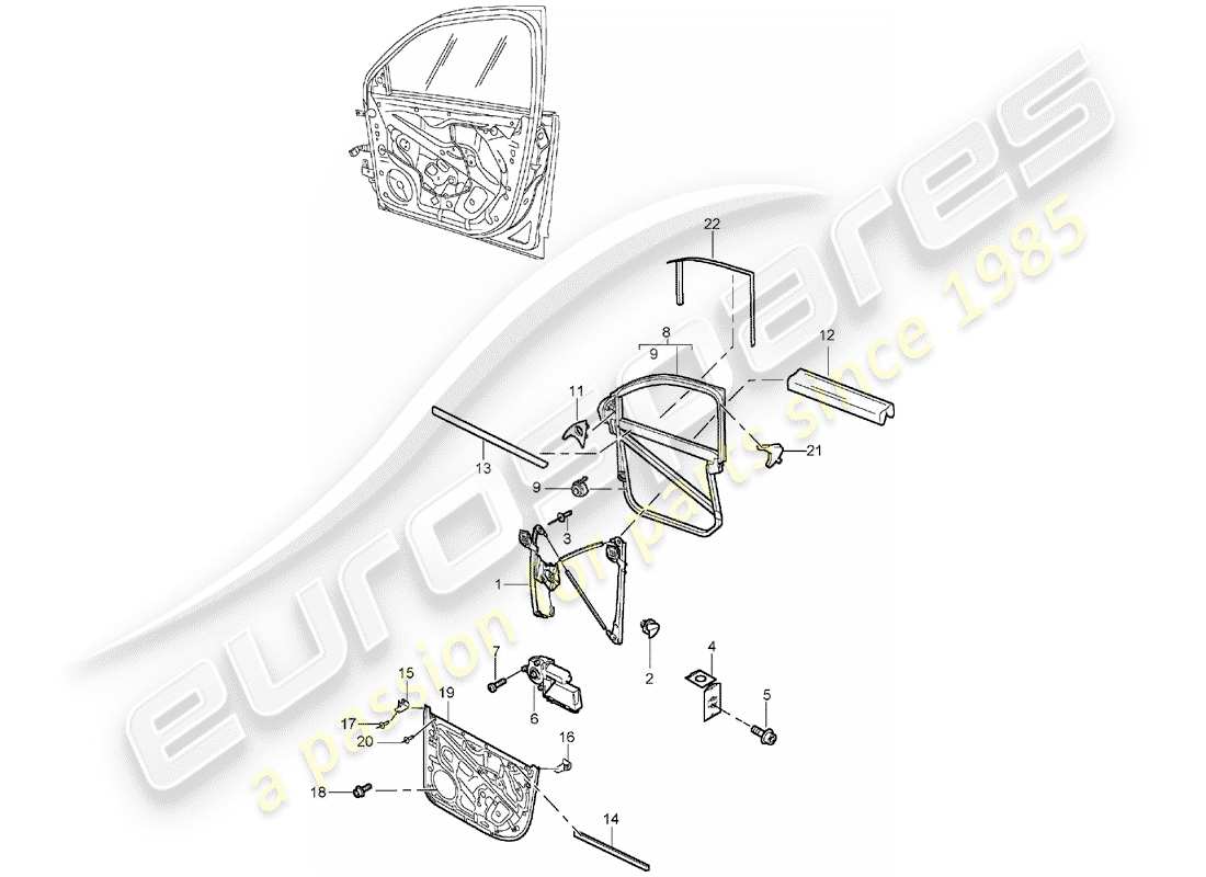 part diagram containing part number 95554246101