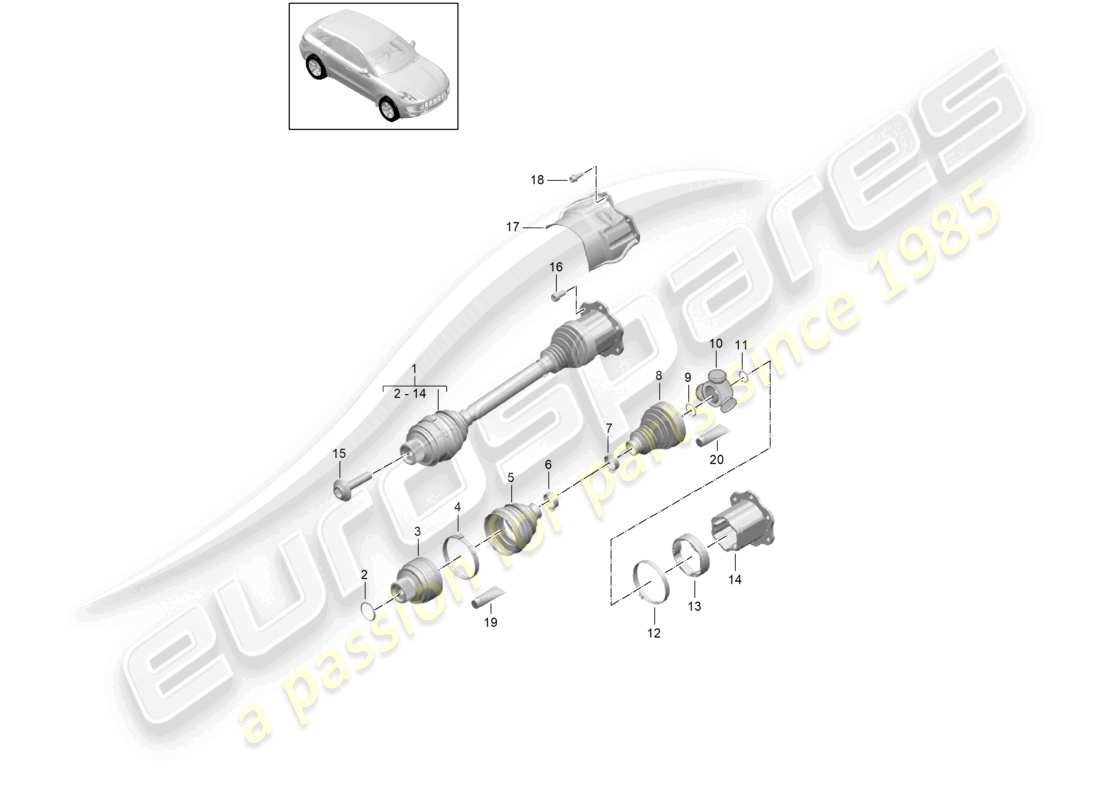 part diagram containing part number 95b407271j