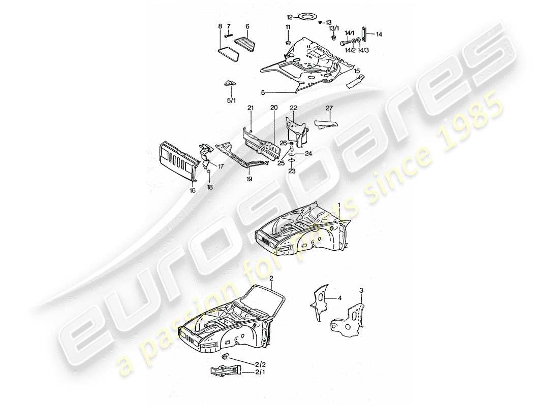 part diagram containing part number 91150109904