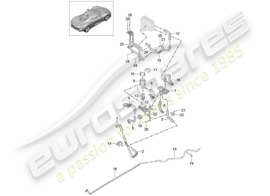 part diagram containing part number 91857281700