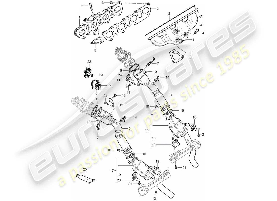 part diagram containing part number 95511111310