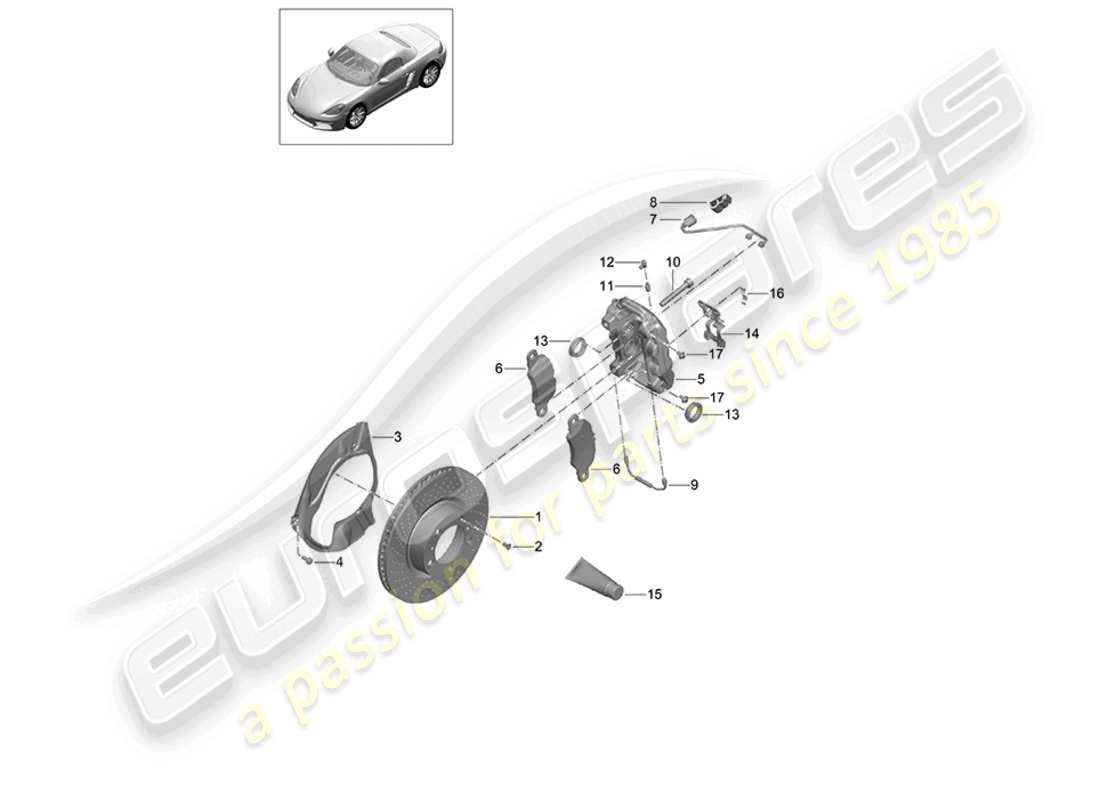 part diagram containing part number 982698151c