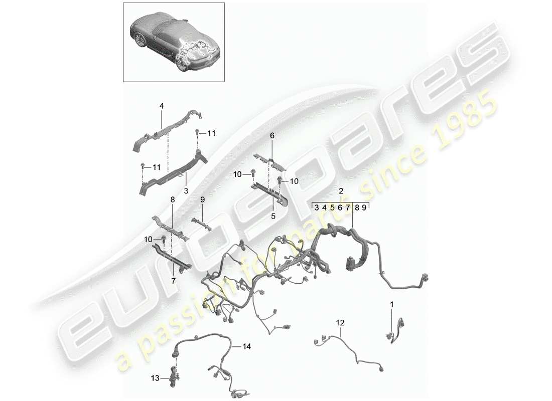part diagram containing part number 9a160711020