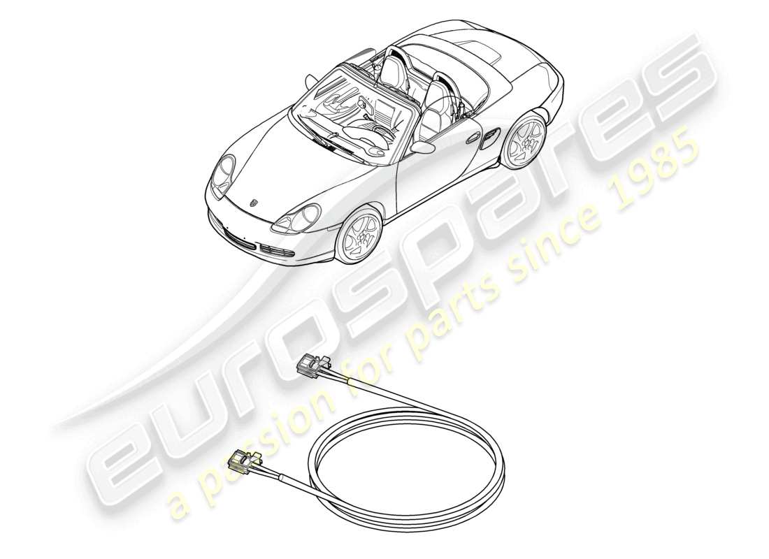 VIEW PARTS DIAGRAMS FROM THE PORSCHE BOXSTER PARTS CATALOGUE a part diagram from the porsche boxster parts catalogue