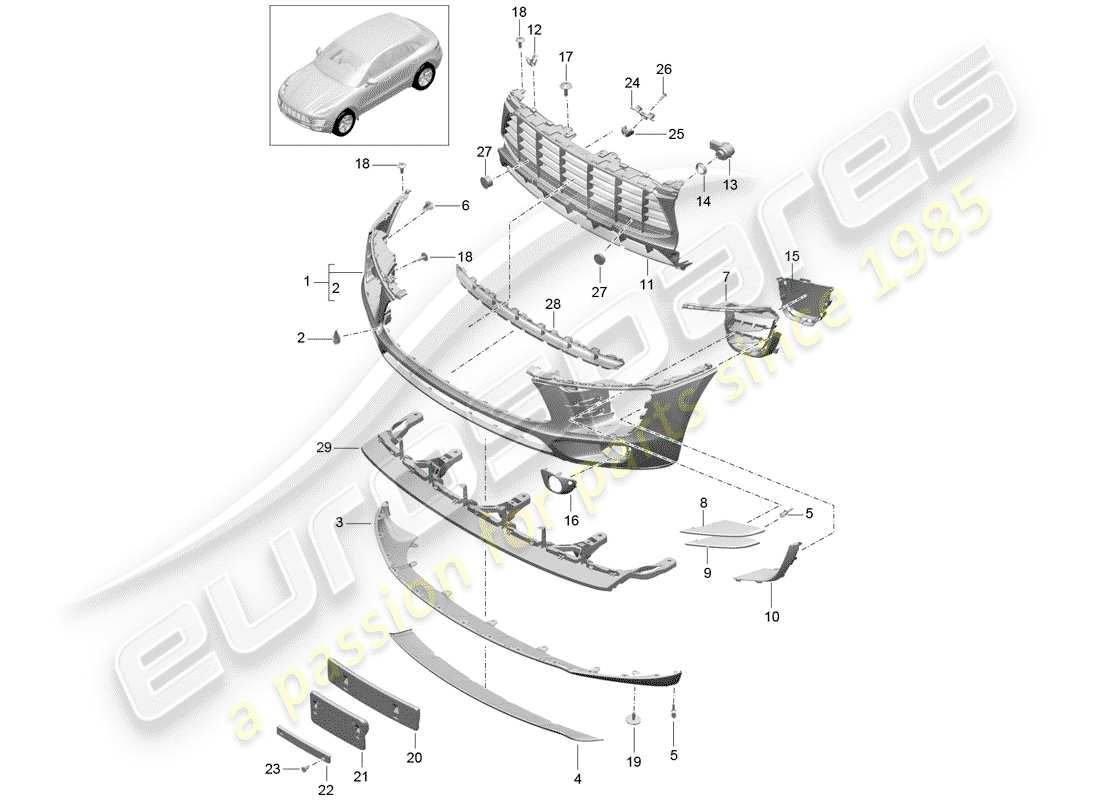 part diagram containing part number 95b807796b