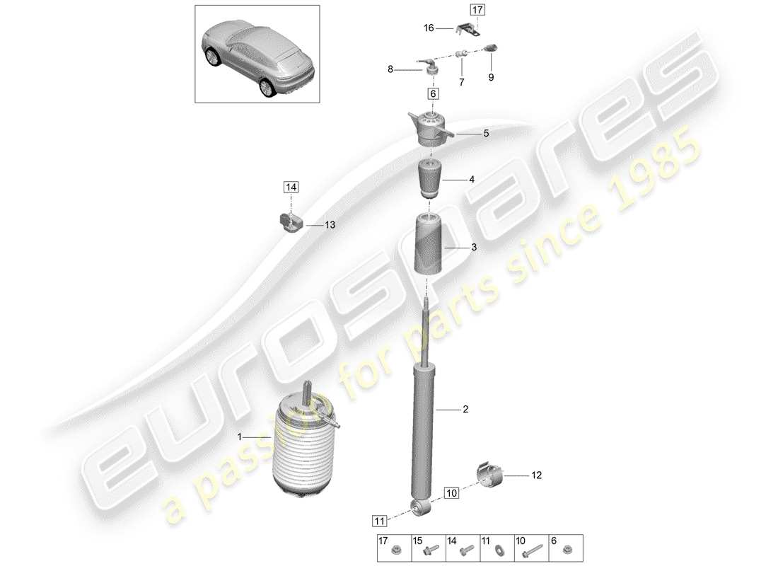 part diagram containing part number wht002389