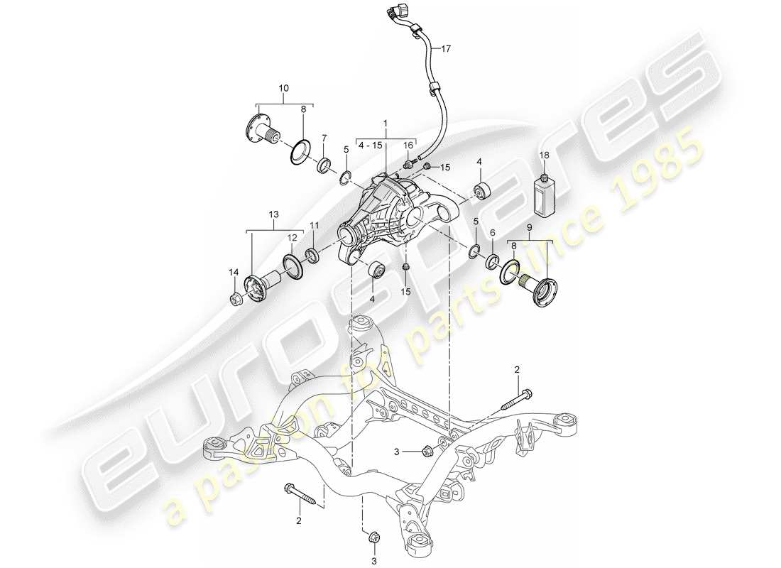 part diagram containing part number 955332010ax
