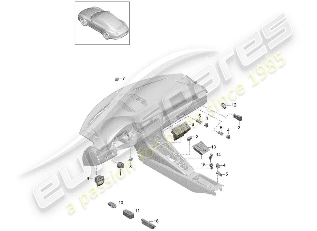 part diagram containing part number 99165320512