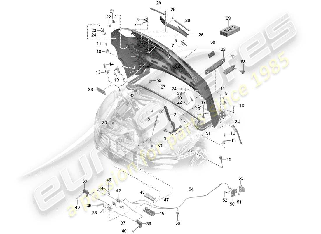 part diagram containing part number 95b823721a