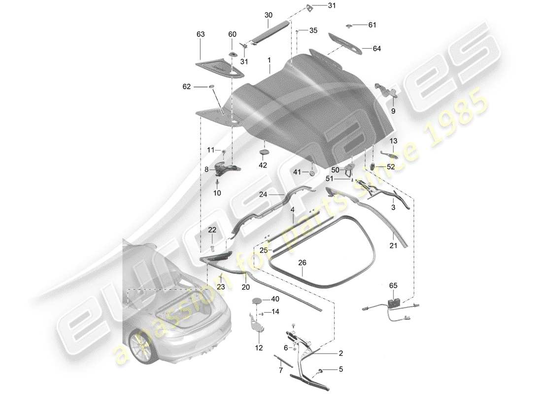 part diagram containing part number 98156768100