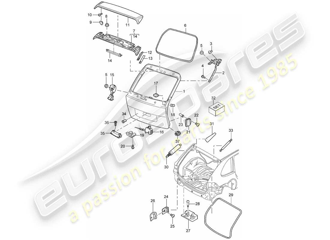 part diagram containing part number 95551268100