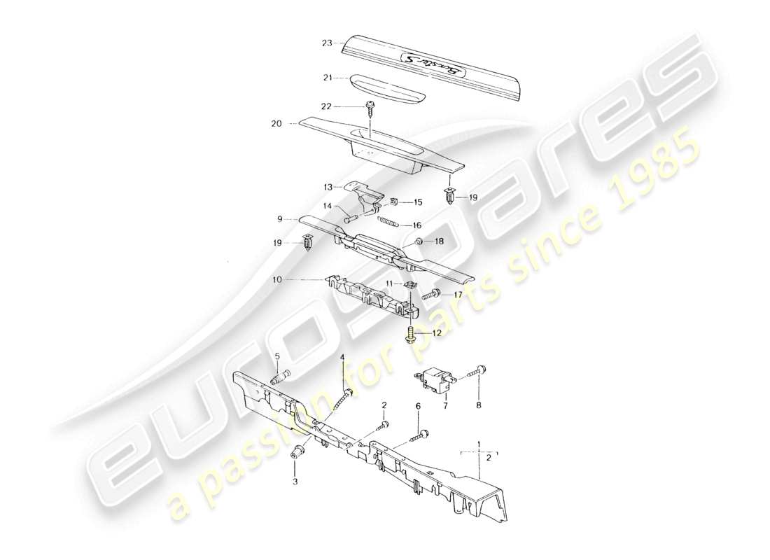 part diagram containing part number 99955114040