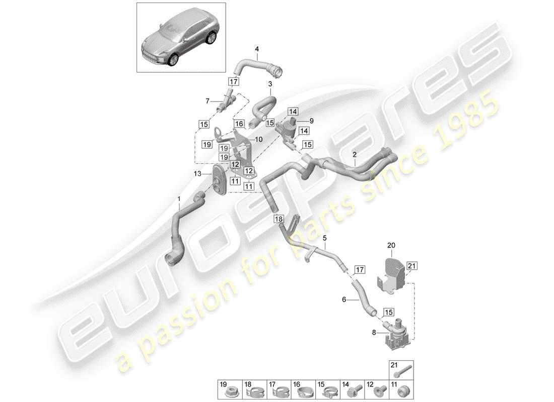 part diagram containing part number 4d0614177a
