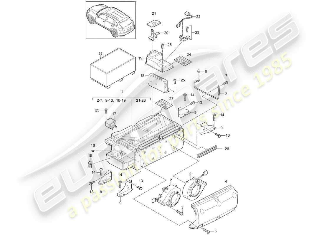 part diagram containing part number 95857202400
