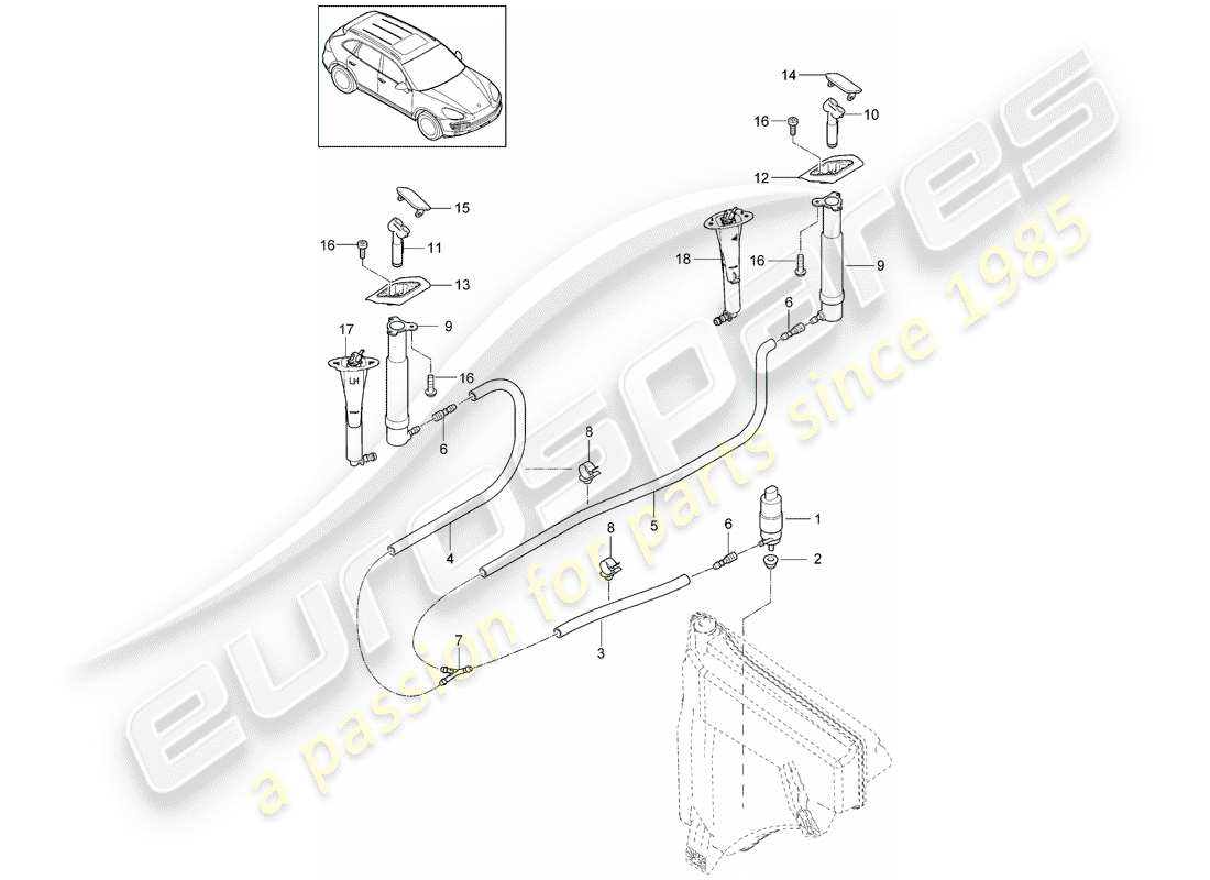 part diagram containing part number 95862816100