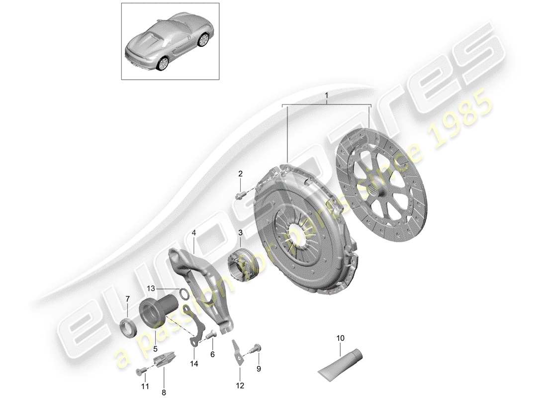 part diagram containing part number 98111691380